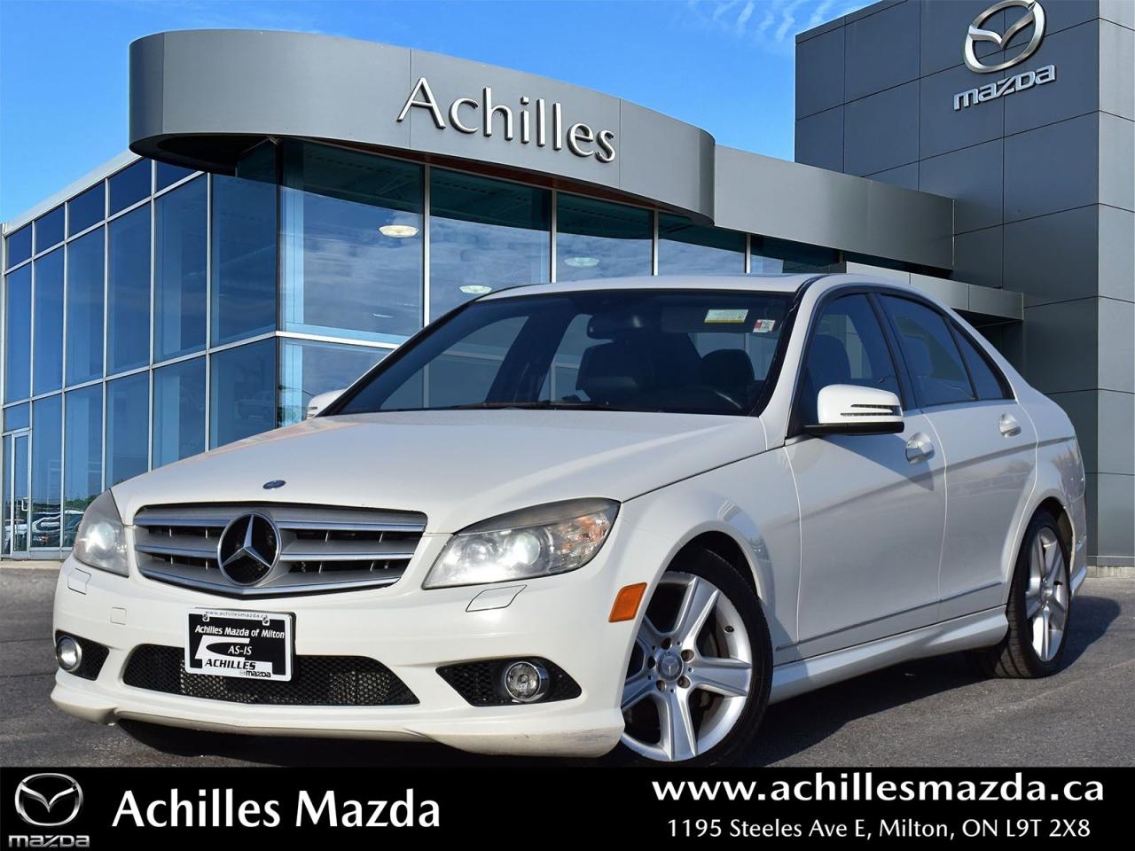 Used 2010 Mercedes-Benz C-Class *AS-IS* C300-AWD, LEATHER, V6 for sale in Milton, ON