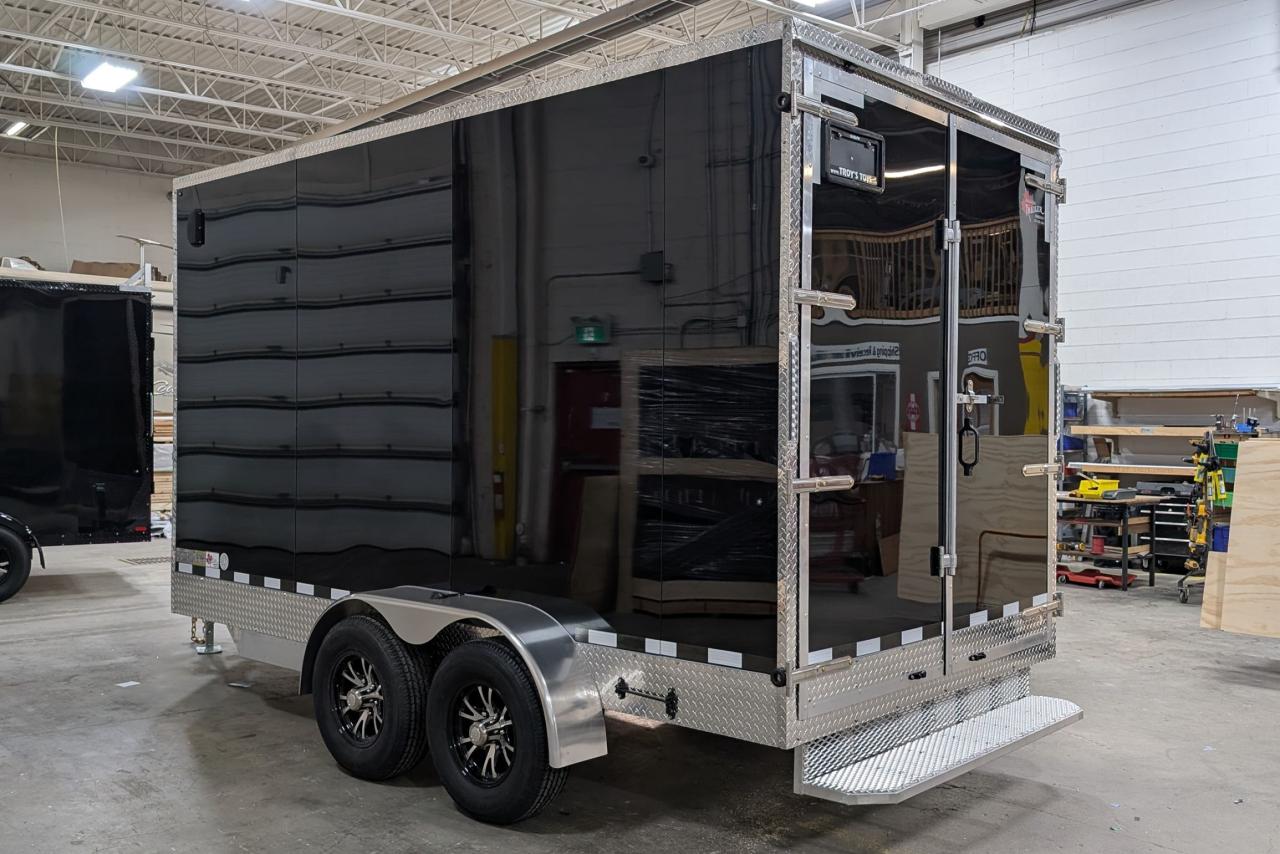 2025 Canadian Trailer Company 7x14 V Nose Cargo Trailer Aluminum Tandem Axle