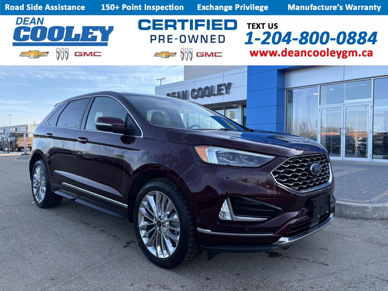 Used 2021 Ford Edge Titanium for sale in Dauphin, MB