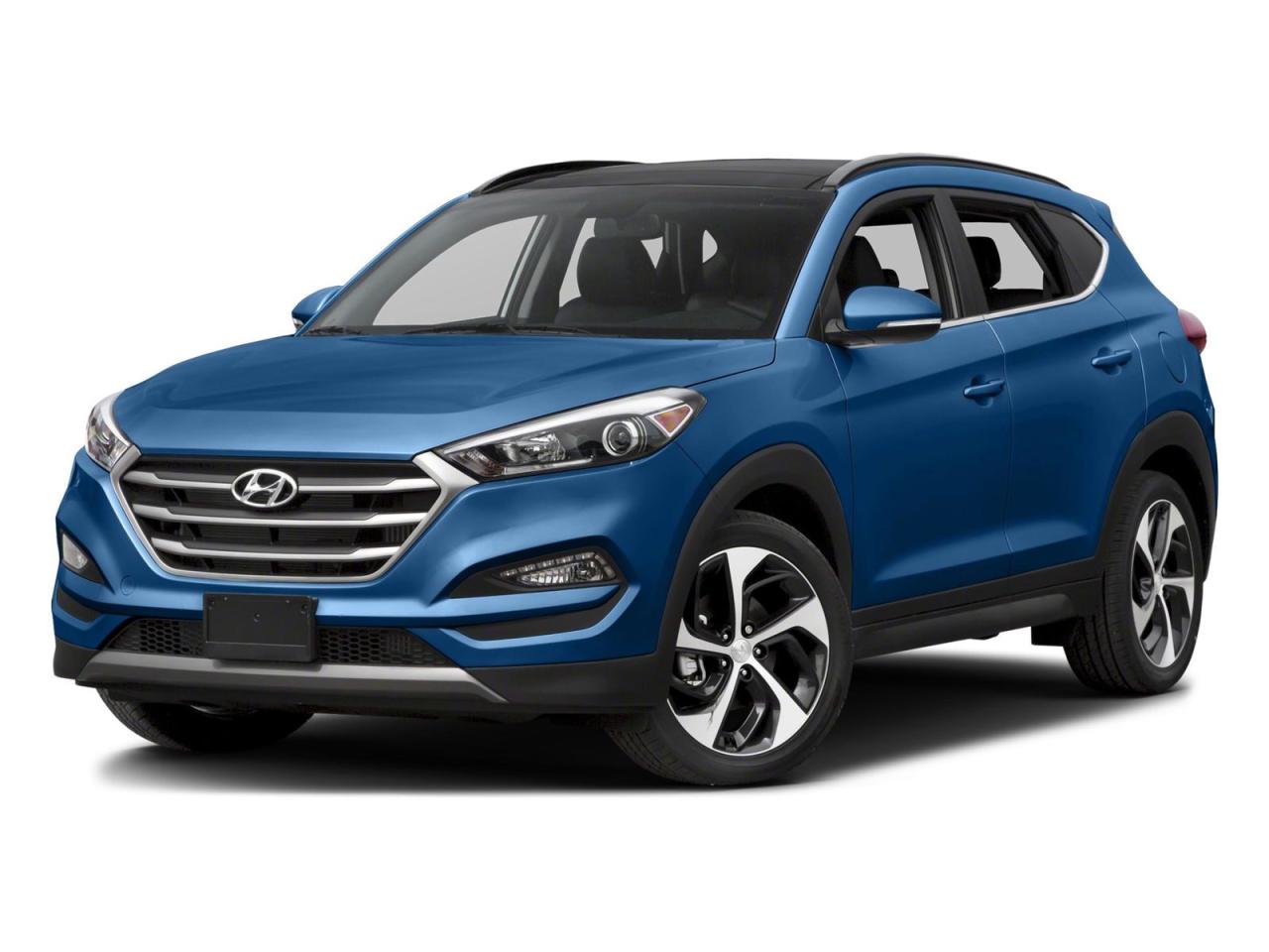 An SUV for under $20,000, all those features and a cool color called Caribbean Blue? This is not going to last long on the lot!
Discover the perfect blend of style and practicality with this 2017 Hyundai Tucson 1.6T Limited AWD. Dressed in stunning Caribbean Blue, this SUV is ready for your next adventure.

Key Features:
- All-Wheel Drive for superior handling in any condition
- Spacious interior comfortably seats 5 passengers
- Proximity key and push button start for convenience
- Heated leather steering wheel for luxurious comfort
- 19 alloy wheels for a bold stance
- Blind Spot Detection for enhanced safety
- Back-up camera and rear parking sensors for easy maneuvering

Experience the Tucsons impressive performance and comfort firsthand. Visit Jaguar Winnipeg today to schedule a test drive or start your purchase process online. Our team is ready to answer any questions and help you find the perfect vehicle for your lifestyle. Dont miss this opportunity to own a versatile and well-equipped SUV!
Shown with stock photos and may not represent the actual vehicle, please call for details or a walk around video!
Note: previous owner traded in with a remote start and we have chosen to leave it in as it works. However, we do not offer any guarantee as we did not install it here.

Experience luxury at an accessible price with our selection of pre-owned vehicles at Jaguar Winnipeg.

Every car is meticulously inspected by our skilled technicians. Trust in our expertise for your next purchase.

No down payment or trade-in required to get this price. Have a vehicle to trade? Well offer you top dollar, regardless of make or model.

*Financing rates advertised are O.A.C. *Flexible financing available for a variety of makes and models. 

Schedule your visit or call for an exclusive experience:

Phone: 204-452-8030
Website: winnipegjaguar.com 

Dealer Permit #0112
Dealer permit #0112