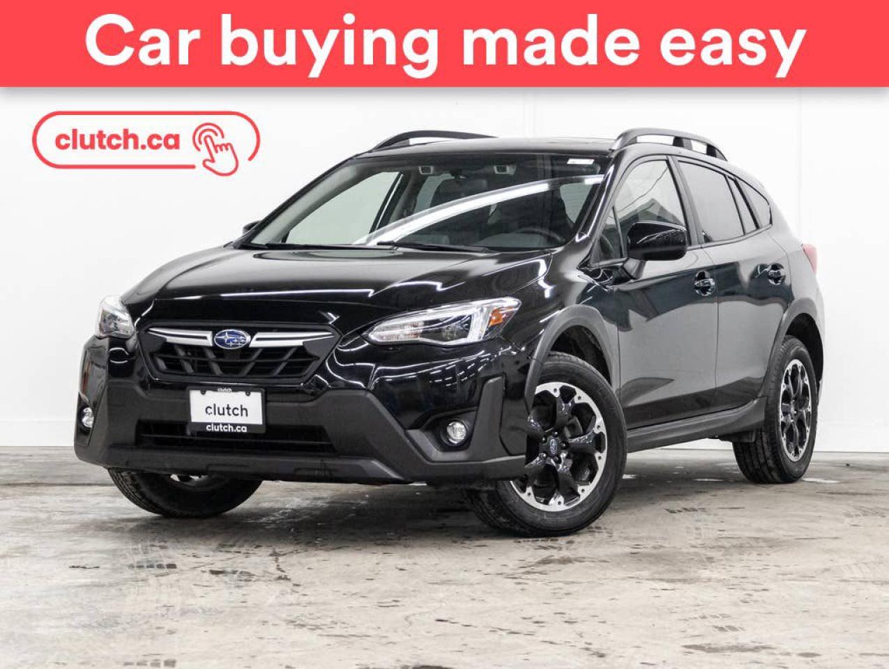 Used 2021 Subaru XV Crosstrek Sport AWD w/ Eyesight Pkg w/ Apple CarPlay & Android Auto, Rearview Cam, Sunroof for sale in Toronto, ON