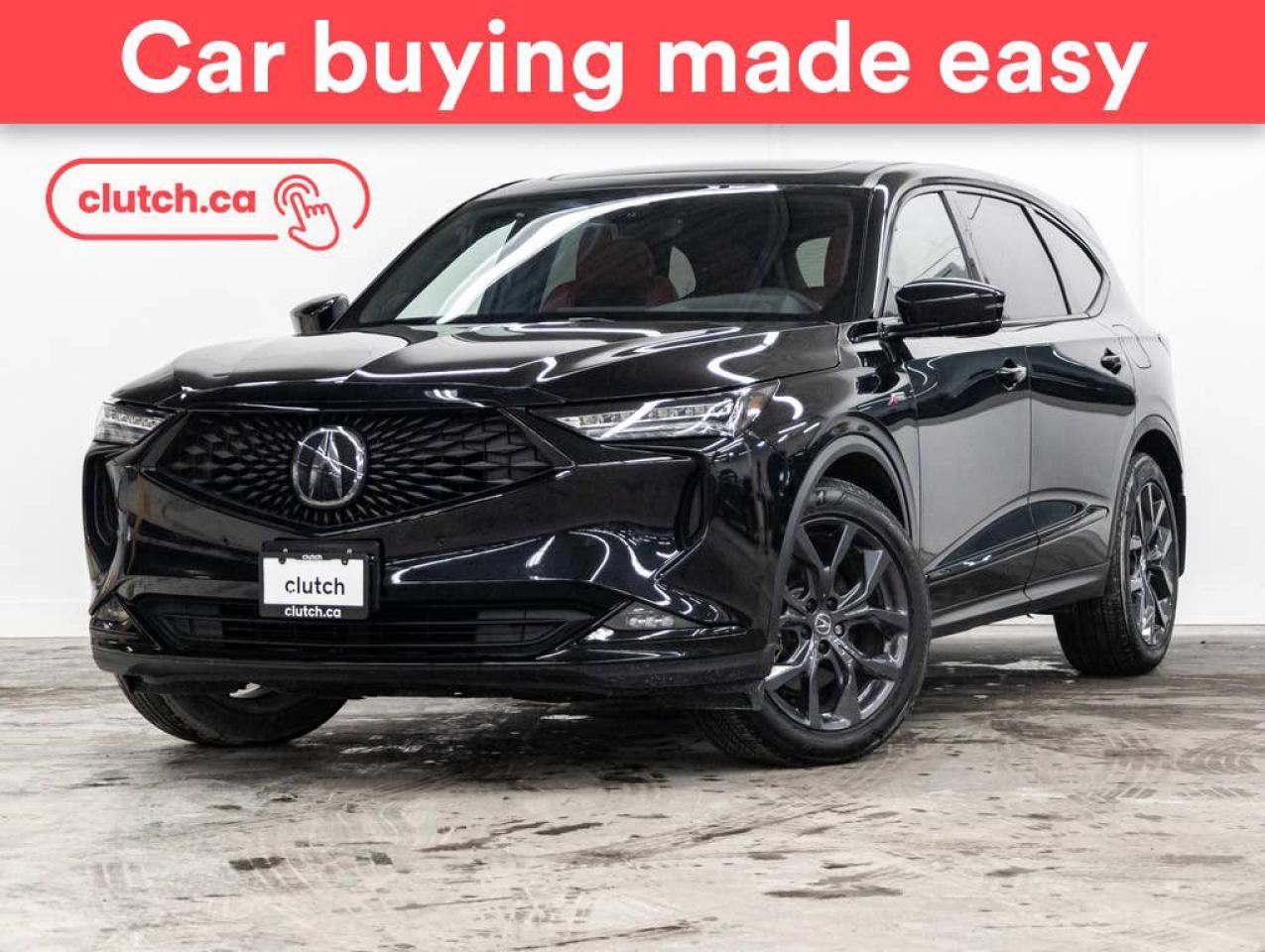 Used 2024 Acura MDX A-Spec SH-AWD w/ Apple CarPlay & Android Auto, Rearview Cam, Nav for sale in Toronto, ON