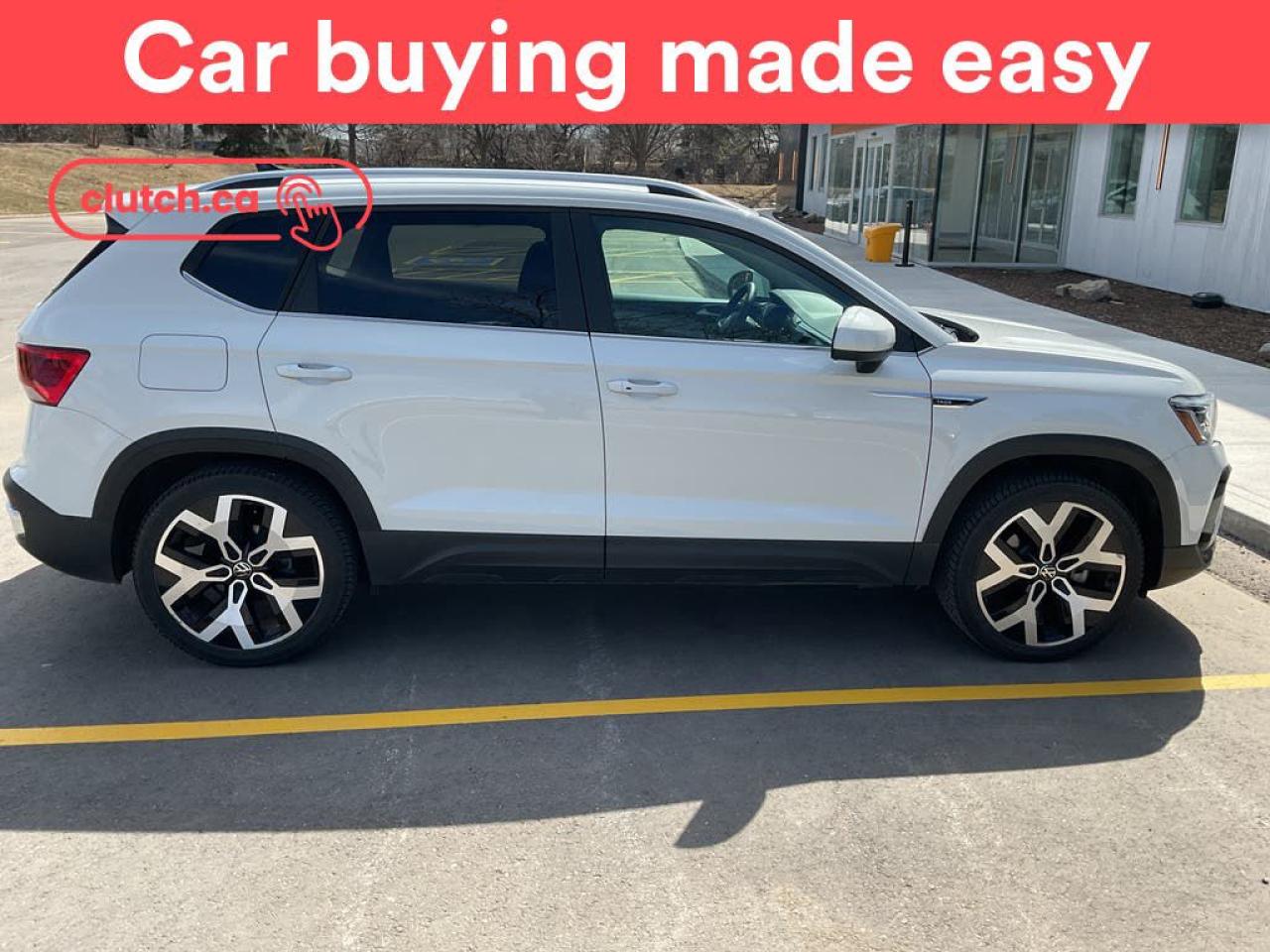 Used 2022 Volkswagen Taos Highline w/ Apple CarPlay, Heated Front Seats, Rearview Cam for sale in Toronto, ON