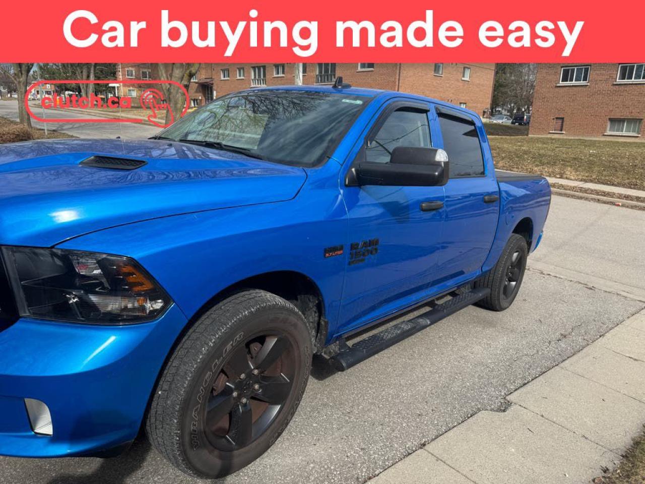 Used 2021 RAM 1500 Classic Express Crew Cab 4X4 w/ Sub Zero Pkg & Night Edition Pkg w/ Apple CarPlay & Android Auto, Heated Front Seats, Heated Steering Wheel for sale in Toronto, ON