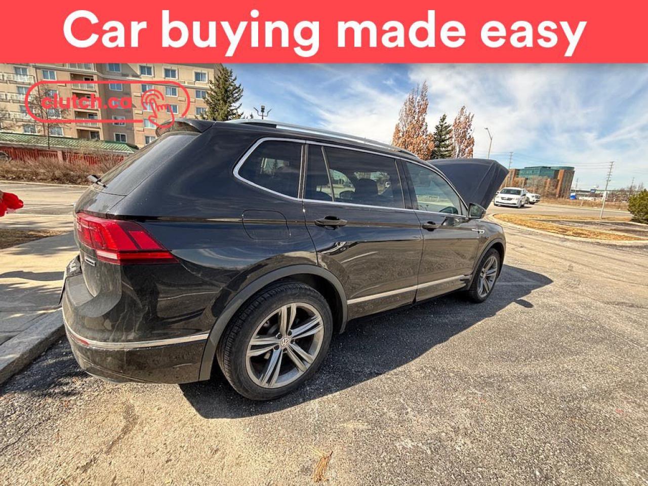 Used 2021 Volkswagen Tiguan Highline w/ R Line Pkg. w/ Apple CarPlay, Heated Front Seats, Rearview Cam for sale in Toronto, ON