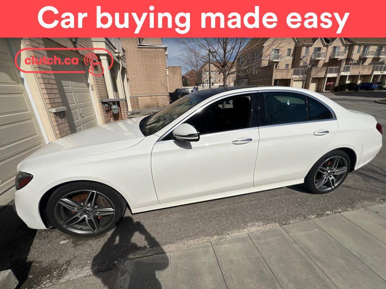 Used 2020 Mercedes-Benz E-Class E 350 w/ Apple CarPlay, Heated Front Seats, Rearview Cam for sale in Toronto, ON