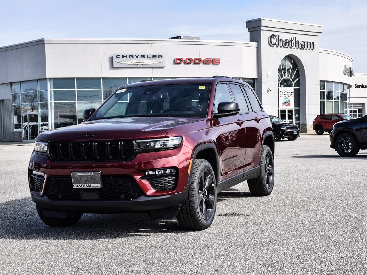 New 2025 Jeep Grand Cherokee LIMITED 4X4 for sale in Chatham, ON