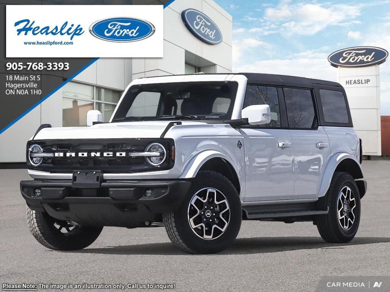 New 2025 Ford Bronco Outer Banks for sale in Hagersville, ON