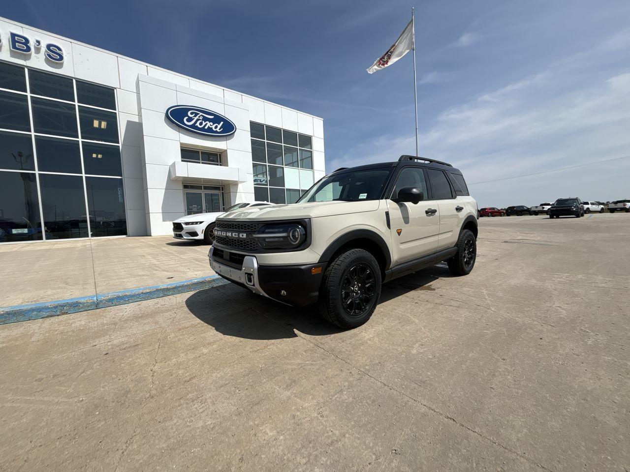 New 2025 Ford Bronco Sport Badlands 4x4 for sale in Wainwright, AB