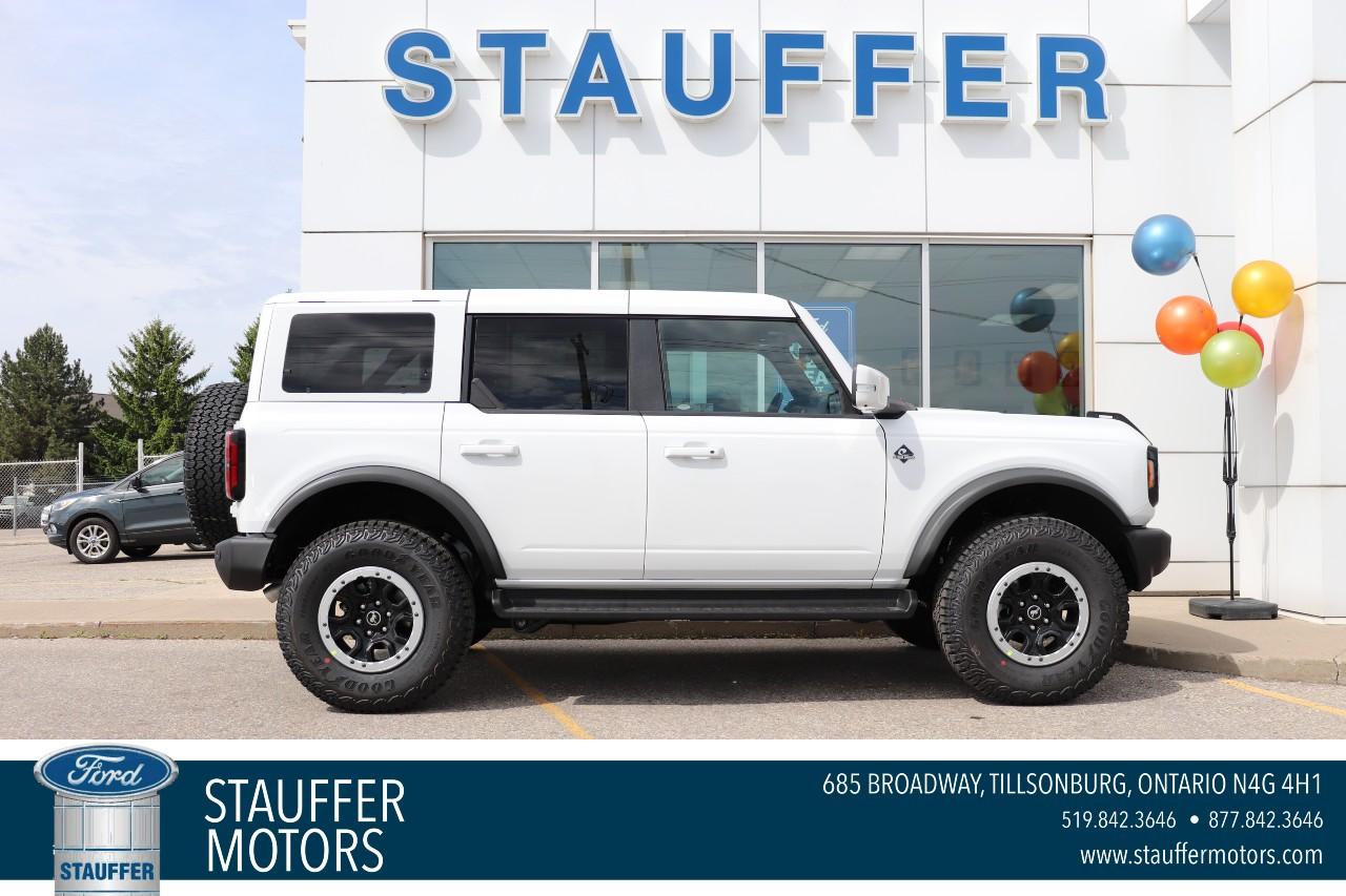 New 2025 Ford Bronco OUTER BANKS 4 DOOR 4X4 for sale in Tillsonburg, ON
