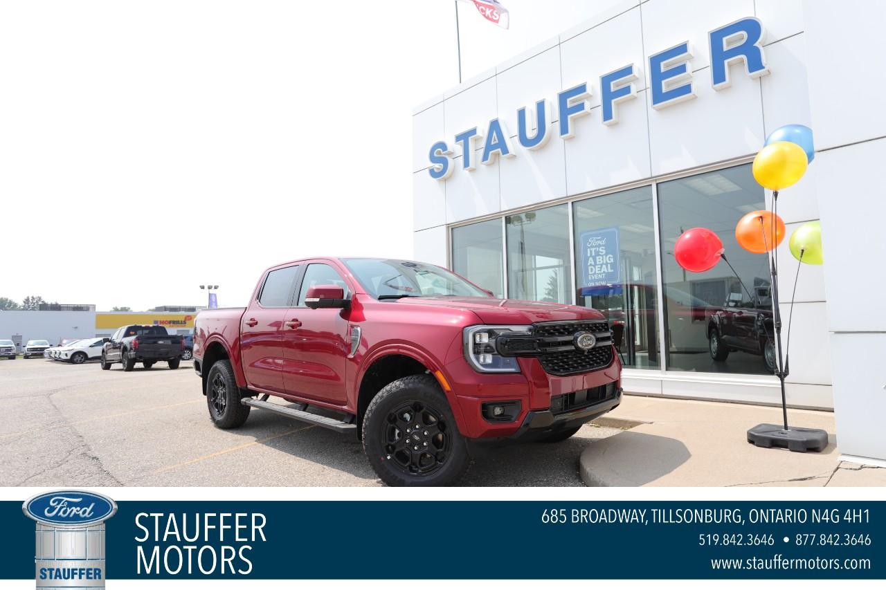 New 2025 Ford Ranger LARIAT 4WD SuperCrew 5' Box for sale in Tillsonburg, ON