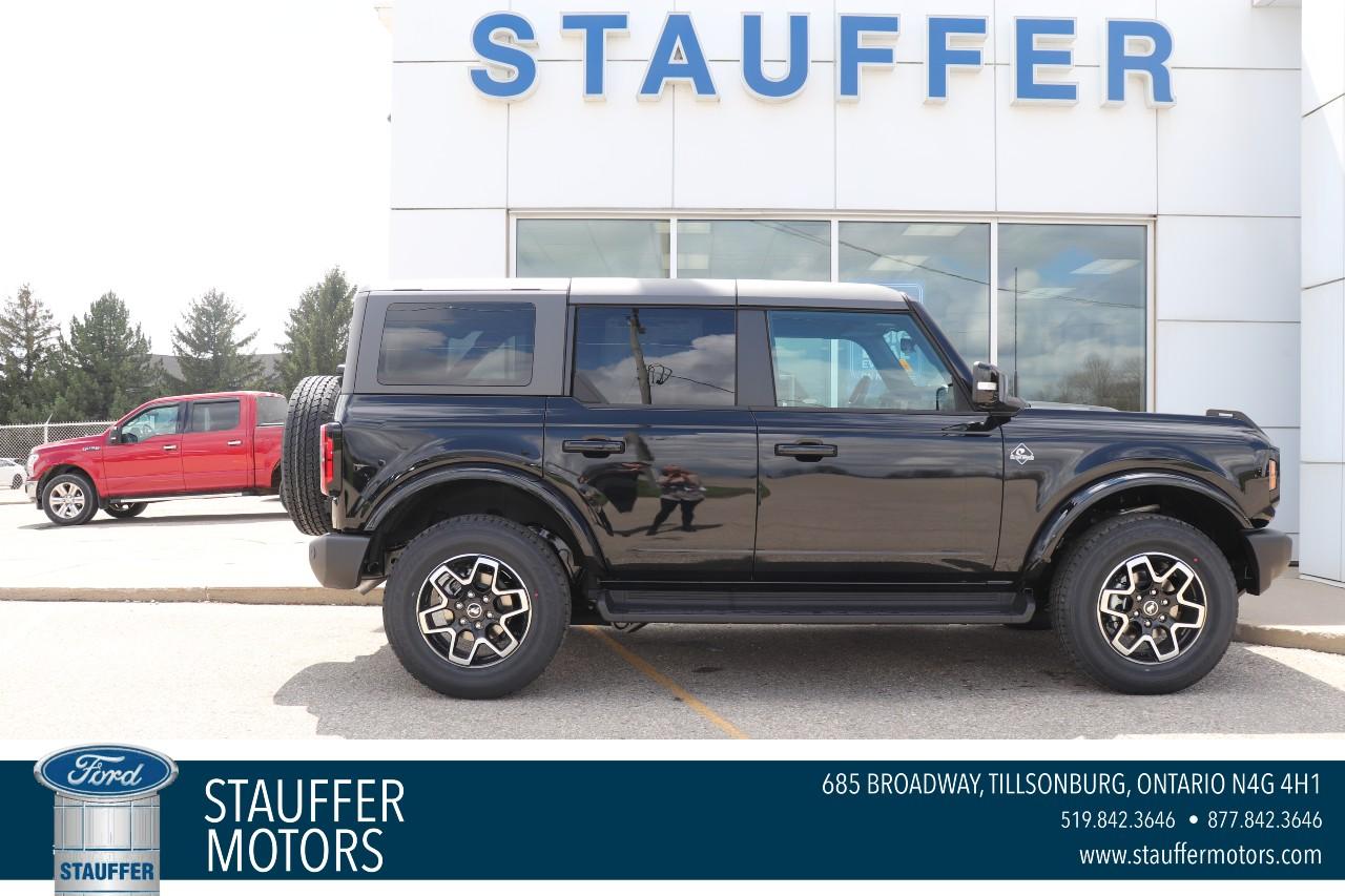 New 2025 Ford Bronco OUTER BANKS 4 DOOR 4X4 for sale in Tillsonburg, ON