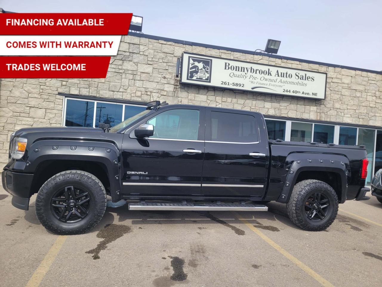 Used 2014 GMC Sierra 1500 4WD Crew Cab Short Box Denali/Leather/Sunroof for sale in Calgary, AB