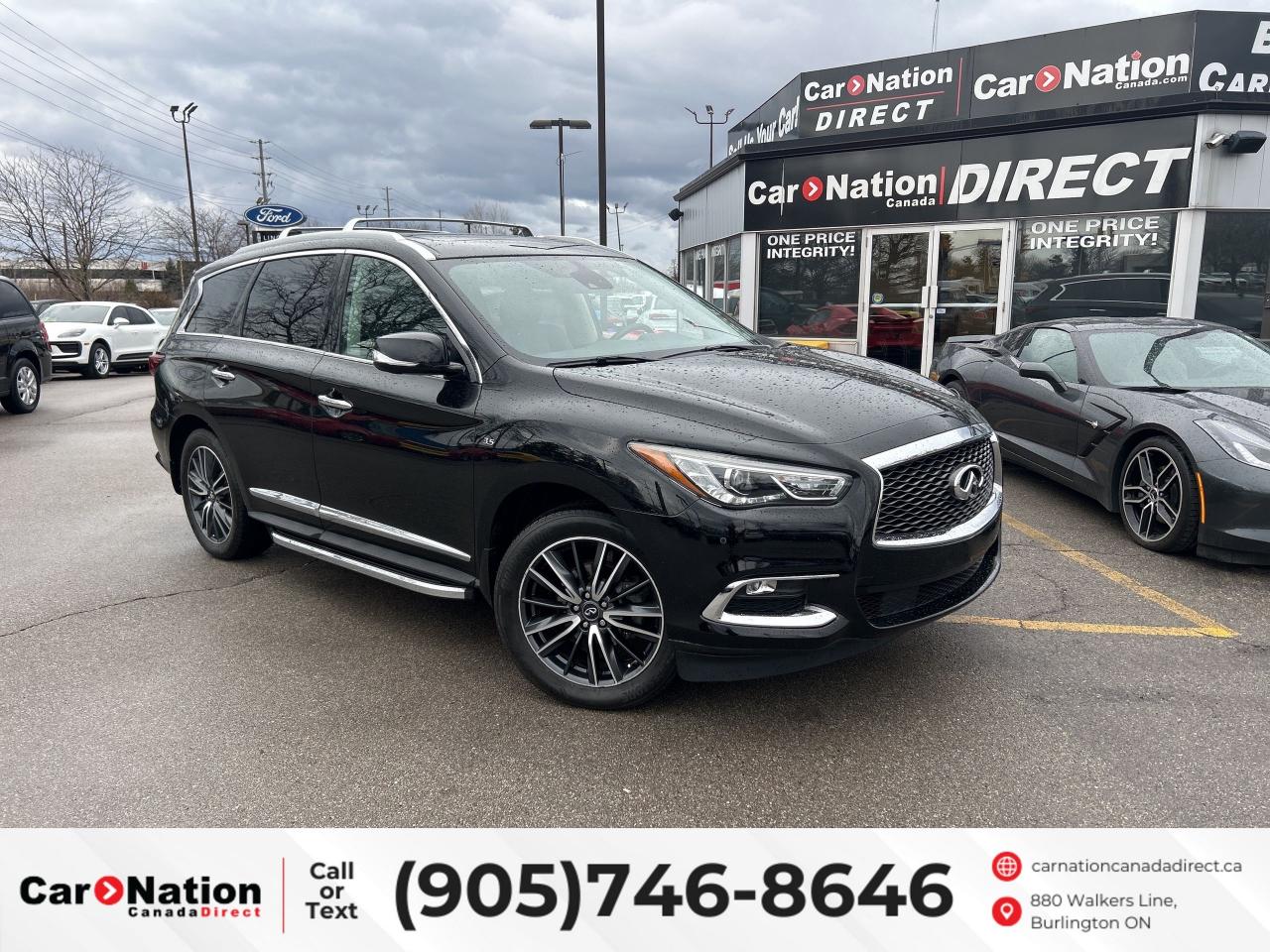 Used 2020 Infiniti QX60 ESSENTIAL | AWD | LEATHER | SUNROOF | NAV | 7 PASS for sale in Burlington, ON