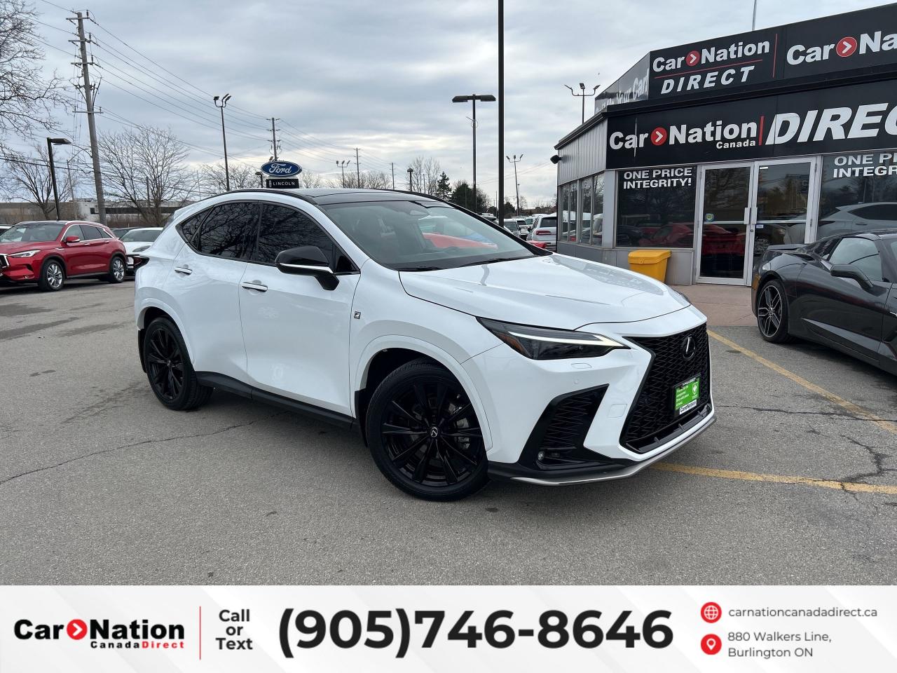 Used 2022 Lexus NX NX350 | F SPORT | AWD | LEATHER | PANO ROOF | NAV for sale in Burlington, ON