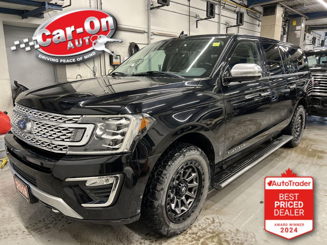 Used 2018 Ford Expedition Max PLATINUM 4X4 | 400HP 3.5L V6 | PANO ROOF | 360 CAM for sale in Ottawa, ON