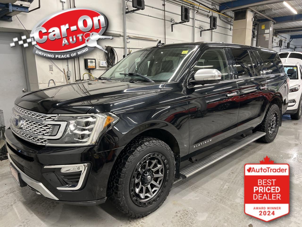 Used 2018 Ford Expedition Max PLATINUM 4X4 | 400HP 3.5L V6 | PANO ROOF | 360 CAM for sale in Ottawa, ON