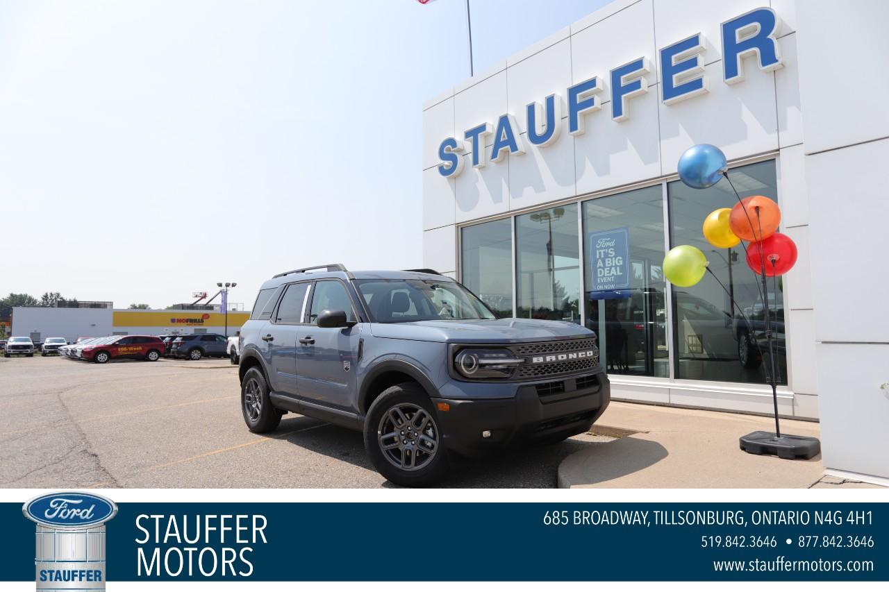 New 2025 Ford Bronco Sport Big Bend 4x4 for sale in Tillsonburg, ON