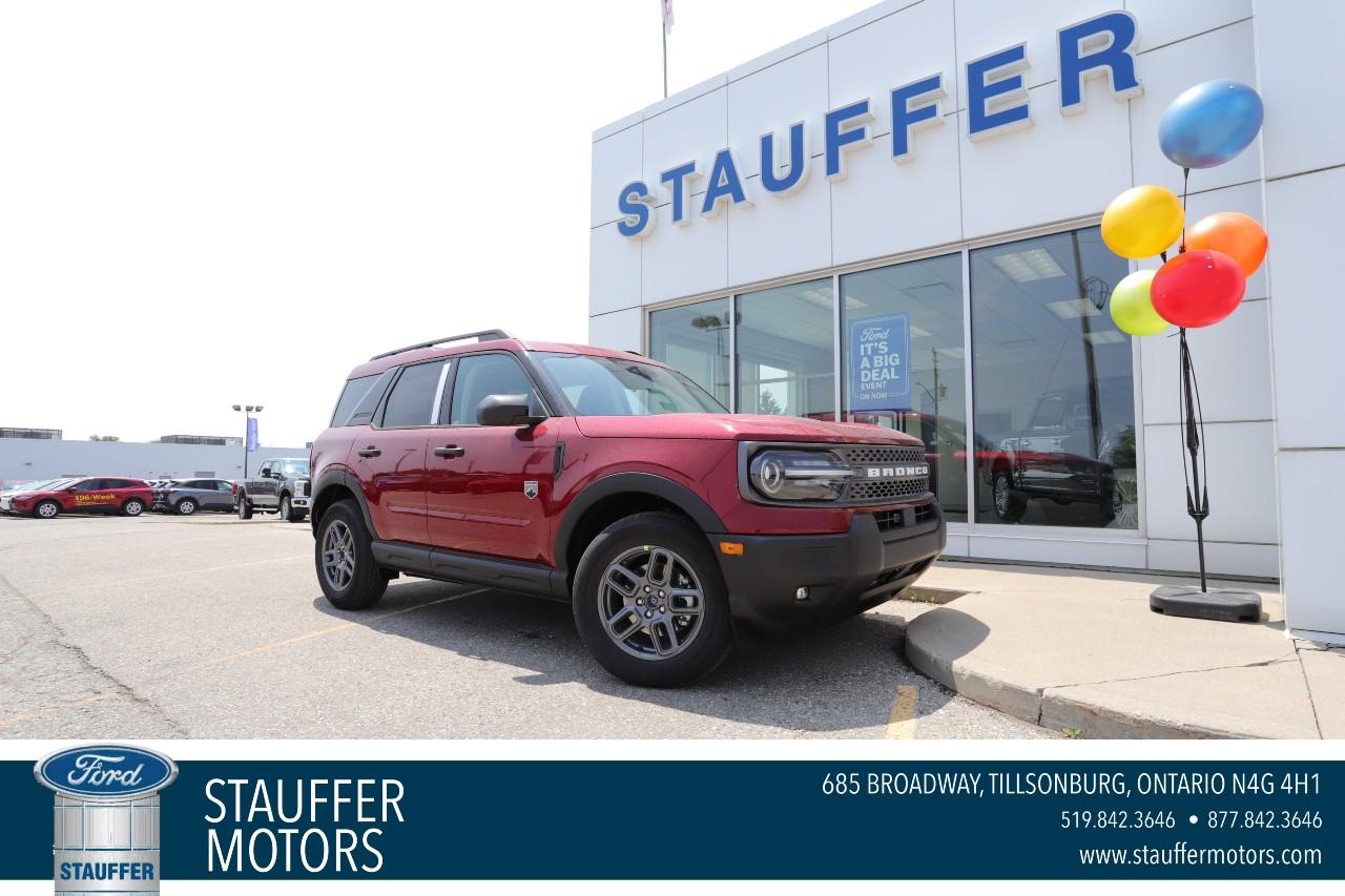 New 2025 Ford Bronco Sport Big Bend 4x4 for sale in Tillsonburg, ON