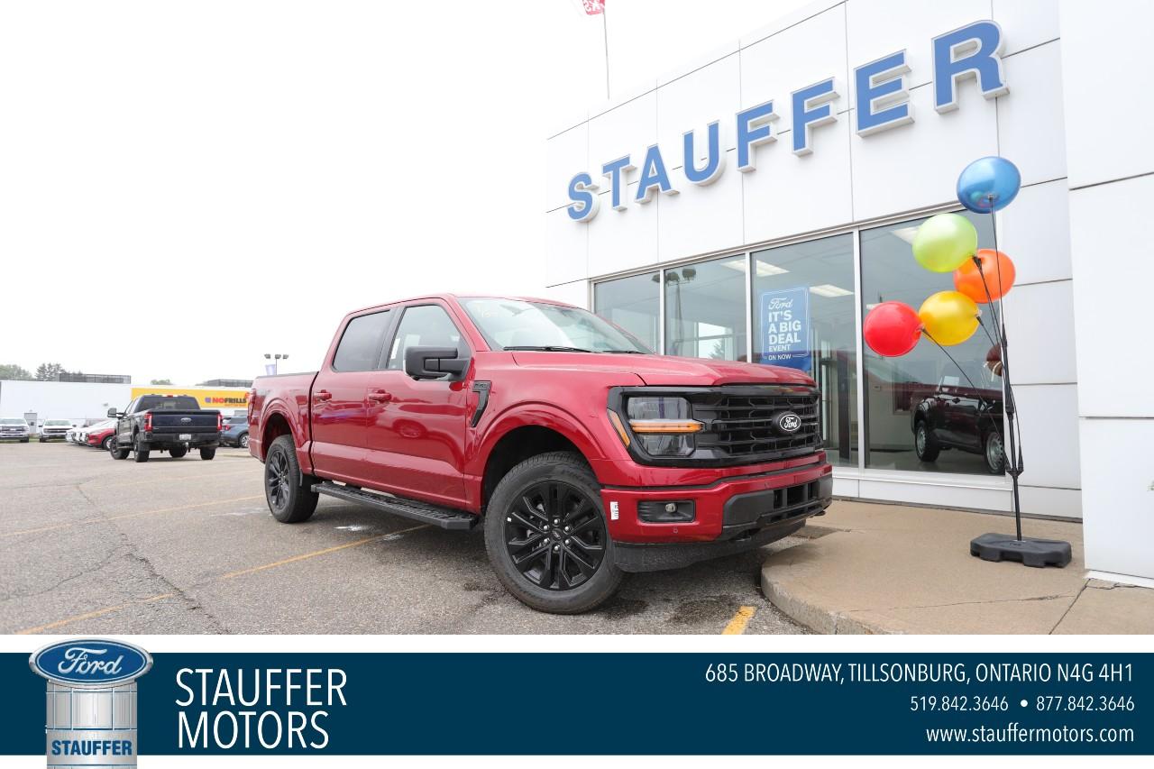 New 2025 Ford F-150 XLT 4WD SuperCrew 5.5' Box for sale in Tillsonburg, ON