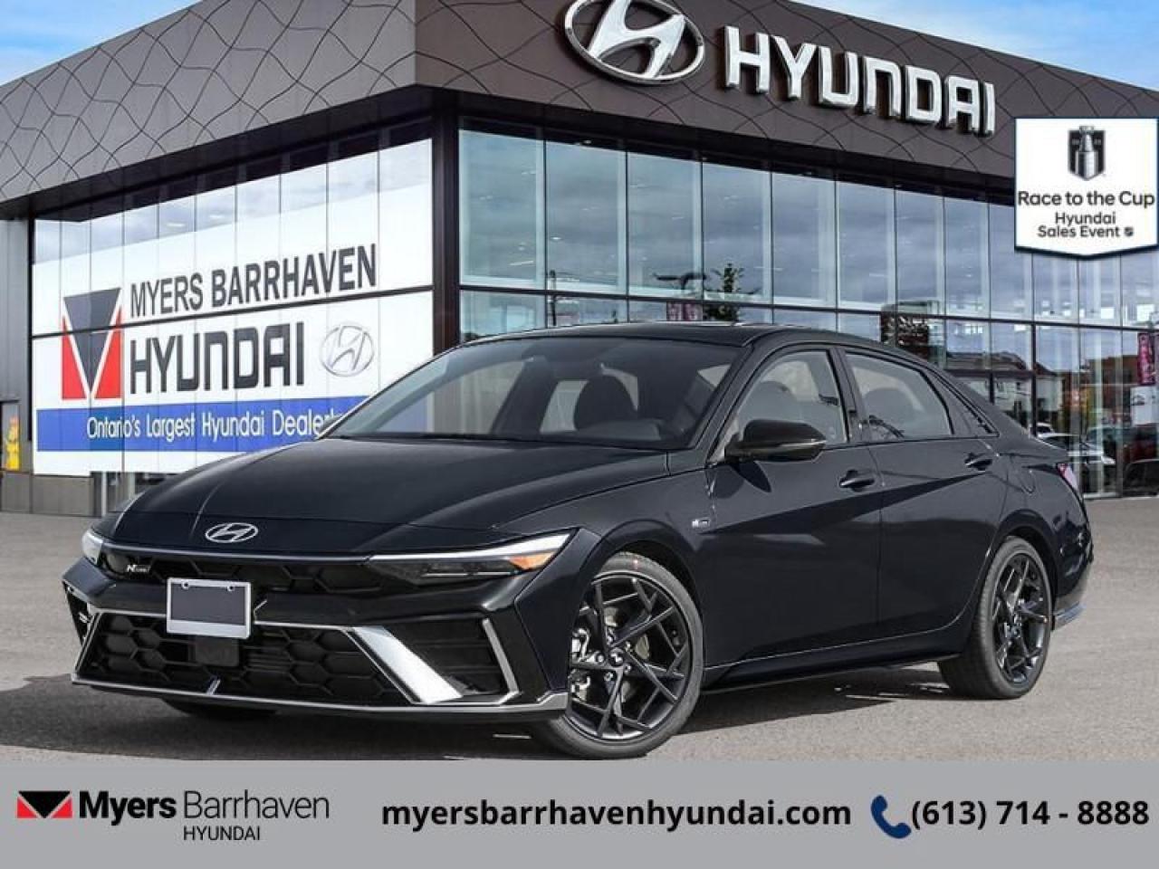 New 2025 Hyundai Elantra N Line Ultimate DCT  -  Premium Audio for sale in Nepean, ON