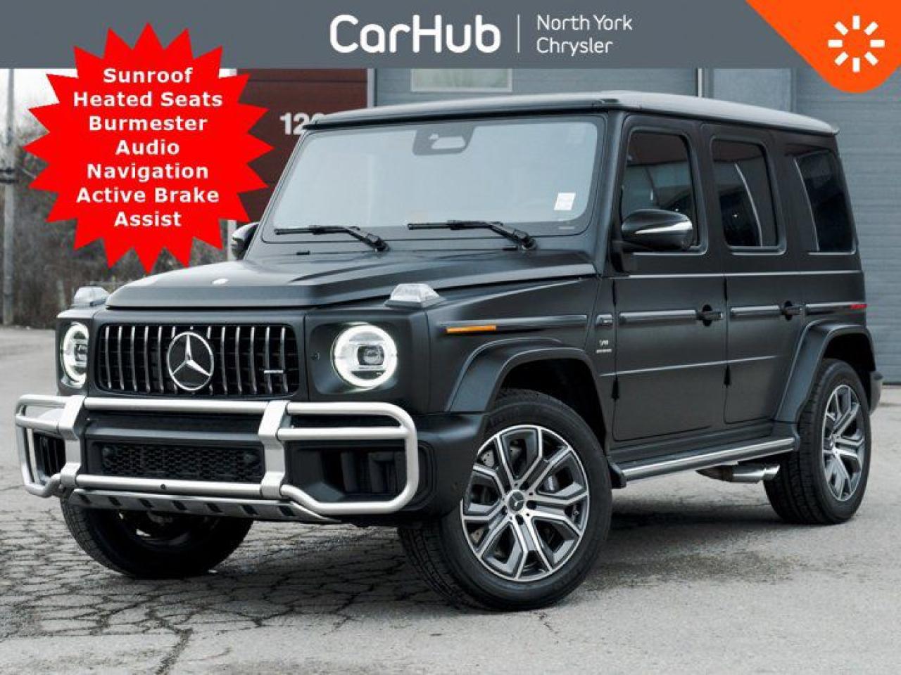 Used 2025 Mercedes-Benz G-Class AMG G 63 Sunroof Heated Seats Burmester Audio Navigation for sale in Thornhill, ON