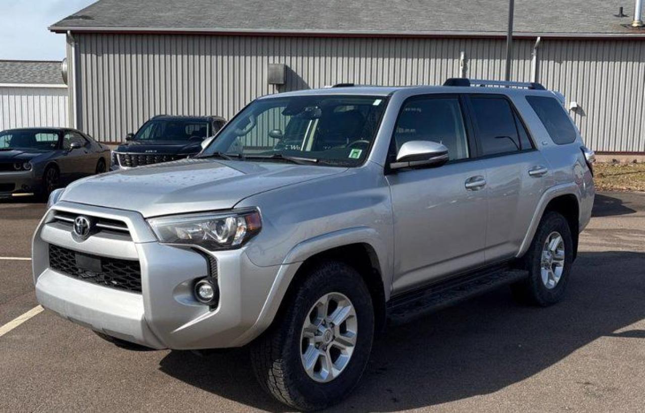 Look at this certified 2021 Toyota 4Runner SR5 4WD | 7 Passenger | Leather | Sunroof | Nav | Power Seat | Rear Camera | Alloy Wheels and More !. Its Automatic transmission and 4.0 L engine will keep you going. This Toyota 4Runner has the following options: Sunroof, Reverse Camera, Navigation System, Leather, Air Conditioning, 7 Passenger, 4WD, Tilt Steering Wheel, Steering Radio Controls, and Power Windows. See it for yourself at Mark Wilsons Better Used Cars, 5055 Whitelaw Road, Guelph, ON N1H 6J4.60+ years of World Class Service!450+ Live Market Priced VEHICLES! ONE MASSIVE LOCATION!Free Local Delivery Available!FINANCING! - Better than bank rates! 6 Months No Payments available on approved credit OAC. Zero Down Available. We have expert licensed credit specialists to secure the best possible rate for you and keep you on budget ! We are your financing broker, let us do all the leg work on your behalf! Click the RED Apply for Financing button to the right to get started or drop in today!BAD CREDIT APPROVED HERE! - You dont need perfect credit to get a vehicle loan at Mark Wilsons Better Used Cars! We have a dedicated licensed team of credit rebuilding experts on hand to help you get the car of your dreams!WE LOVE TRADE-INS! - Top dollar trade-in values!SELL us your car even if you dont buy ours! HISTORY: Free Carfax report included.Certification included! No shady fees for safety!EXTENDED WARRANTY: Available30 DAY WARRANTY INCLUDED: 30 Days, or 3,000 km (mechanical items only). No Claim Limit (abuse not covered)5 Day Exchange Privilege! *(Some conditions apply)CASH PRICES SHOWN: Excluding HST and Licensing Fees.2019 - 2024 vehicles may be daily rentals. Please inquire with your Salesperson.We have made every reasonable attempt to ensure options are correct but please verify with your sales professional