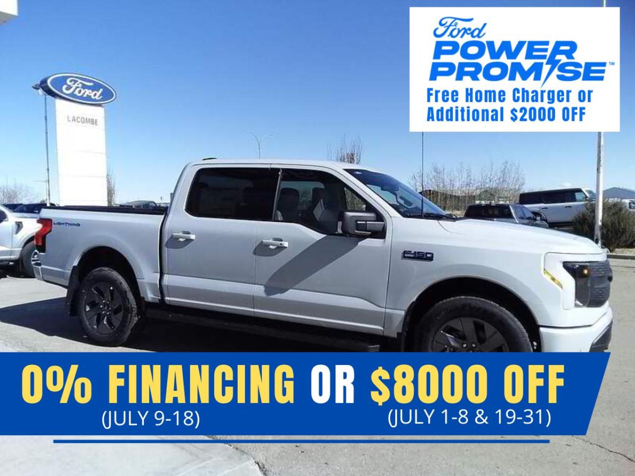 New 2025 Ford F-150 Lightning Flash for sale in Lacombe, AB