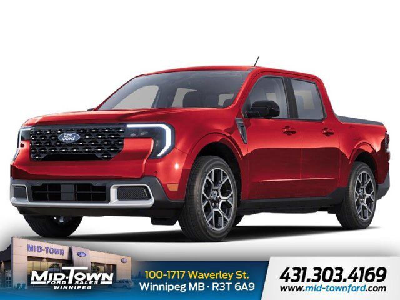 New 2025 Ford Maverick LARIAT | Black Appearance Pack | 360 Camera for sale in Winnipeg, MB