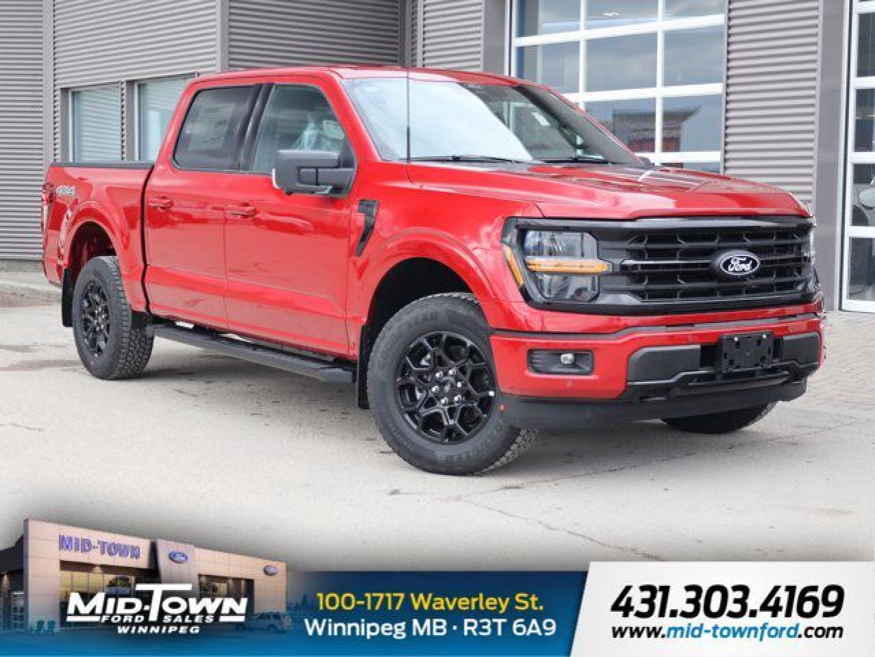 New 2025 Ford F-150 XLT | Black Appearance Package | 12 Screen for sale in Winnipeg, MB