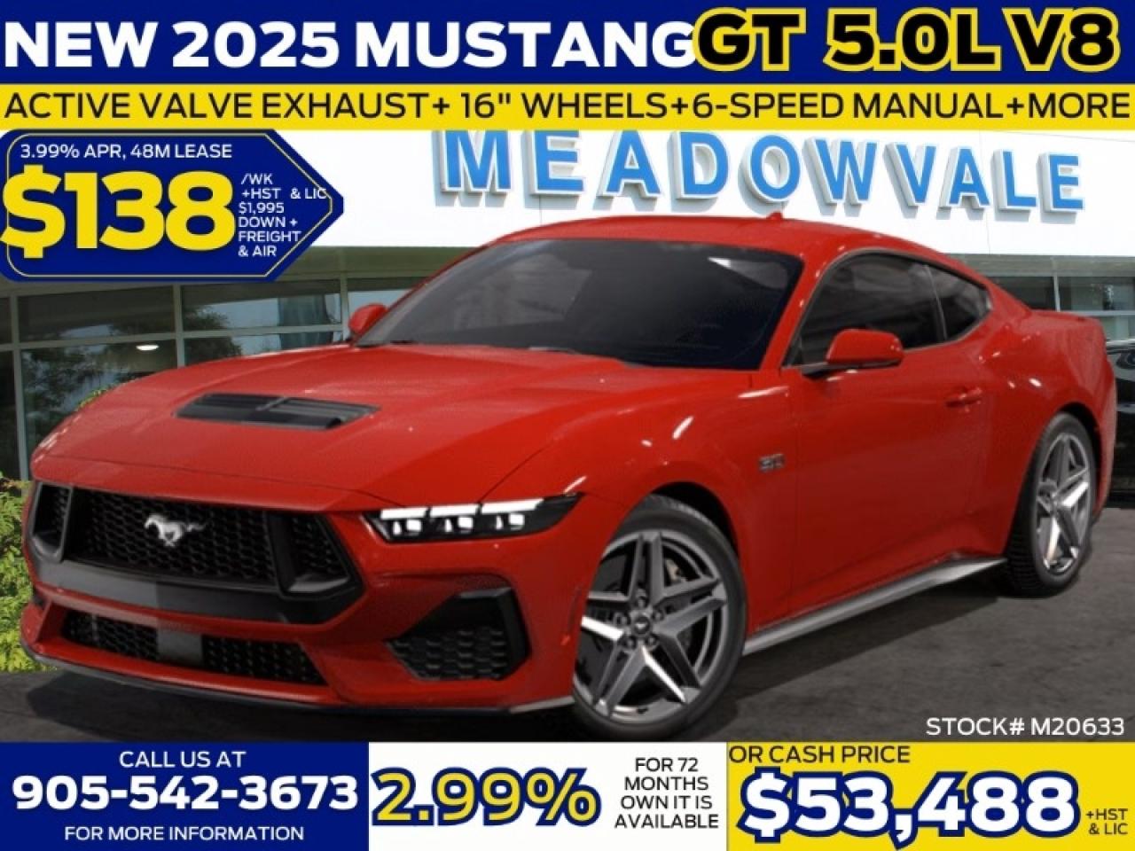 New 2025 Ford Mustang GT Fastback for sale in Mississauga, ON