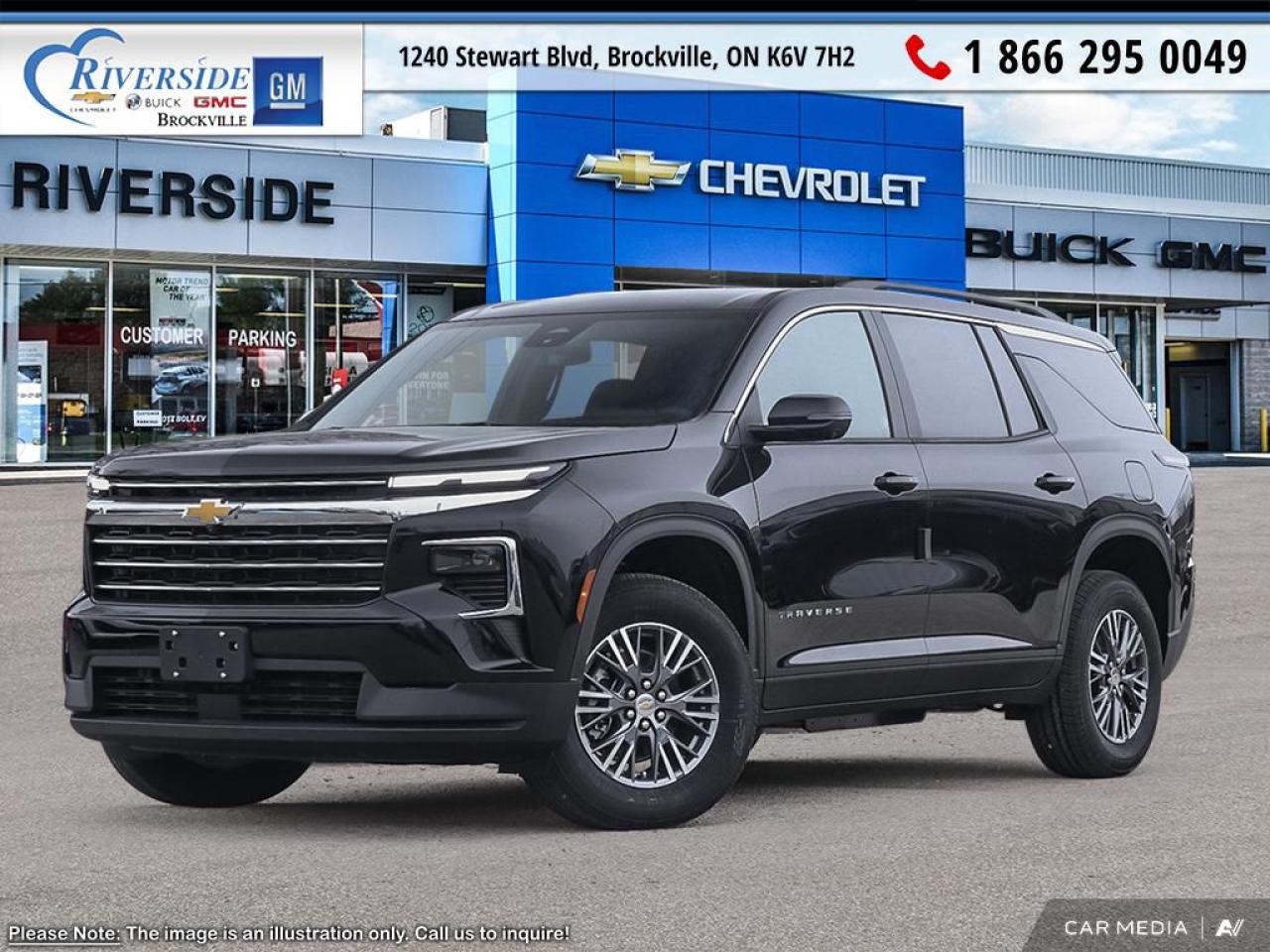 New 2025 Chevrolet Traverse LT for sale in Brockville, ON