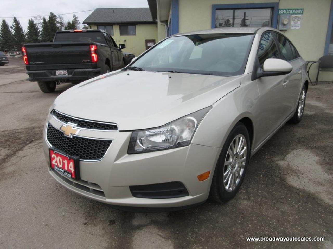 2014 Chevrolet Cruze FUEL EFFICIENT LS-ECO-MODEL 5 PASSENGER 1.4L - TURBO.. TOUCH SCREEN DISPLAY.. BACK-UP CAMERA.. BLUETOOTH SYSTEM.. KEYLESS ENTRY..