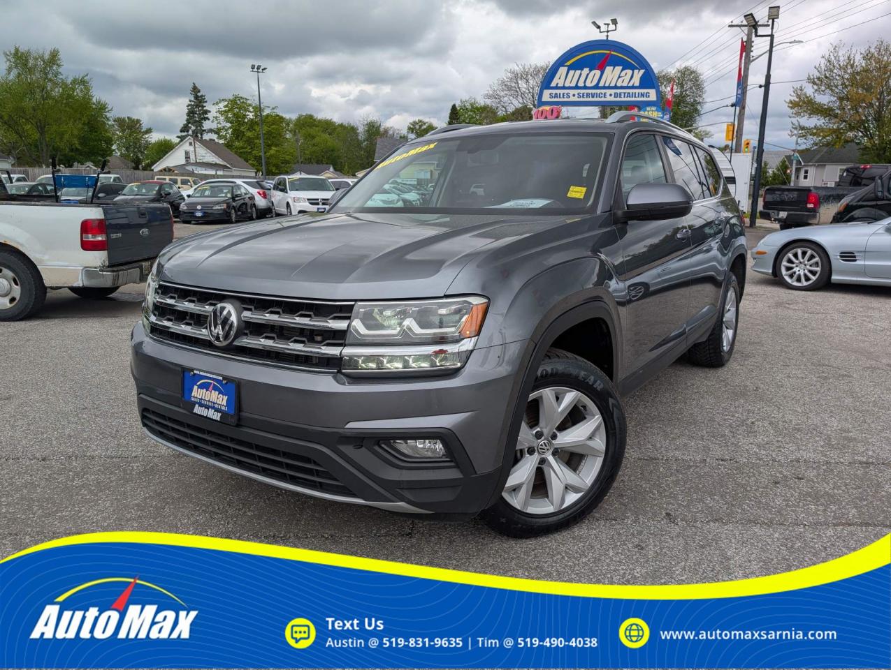 Used 2019 Volkswagen Atlas 3.6 FSI Comfortline for sale in Sarnia, ON