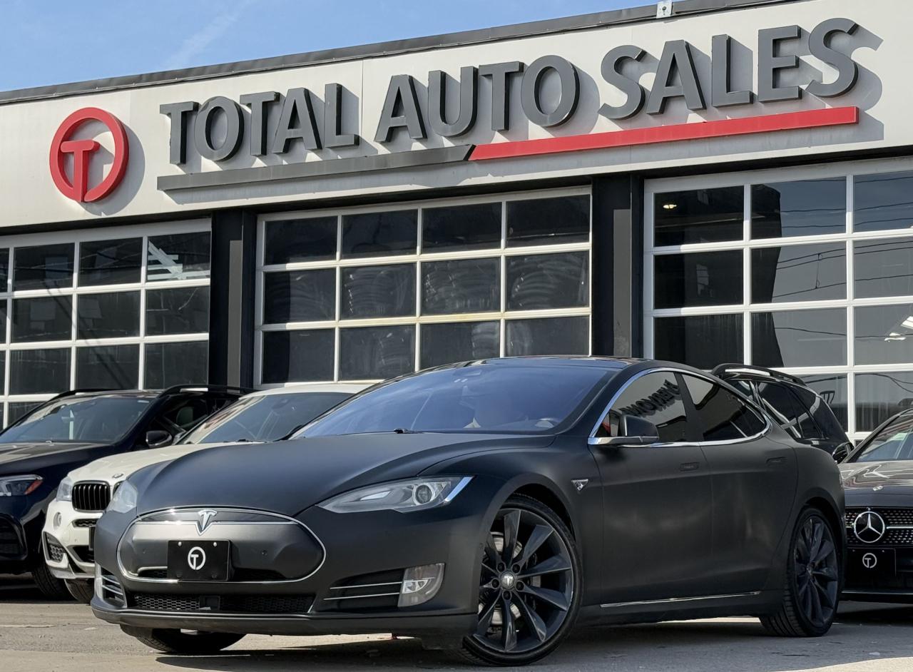 Used 2016 Tesla Model S 70D | AUTOPILOT | PREMIUM CONN. | MATTE BLACK for sale in North York, ON