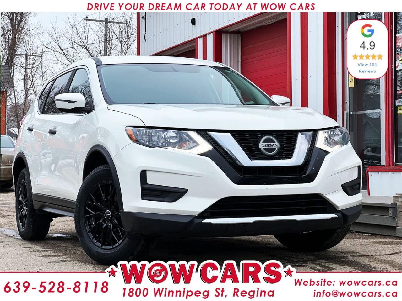 2018 Nissan Rogue AWD <br/> Odometer: 166,615km <br/> Price: $15,990+taxes <br/> Financing Available  <br/> <br/>  <br/> WOW Factors:-  <br/> -Certified and mechanical inspection  <br/> -No Accidents  <br/> <br/>  <br/> Highlight Features:- <br/> -All-Wheel Drive <br/> -Premium Alloy Wheels <br/> -Backup-Camera <br/> -Heated Seats <br/> -Bluetooth Connectivity  <br/> -Remote Start <br/> -Eco mode/Sports mode <br/> Power Locks/Power Windows <br/> -Cruise Control and much more. <br/> <br/>  <br/> Financing Available  <br/> Welcome to WOW CARS Family! <br/> We feel delighted to welcome you to WOW CARS. Our prior most priority is the satisfaction of the customers in each aspect. We deal with the sale/purchase of pre-owned Cars, SUVs, vans, and Trucks. Our main values are Truth, Transparency, and Believe. <br/> Visit WOW CARS Today at 1800 Winnipeg Street Regina, SK S4P1G2, or give us a call at (639) 528-8118. <br/>