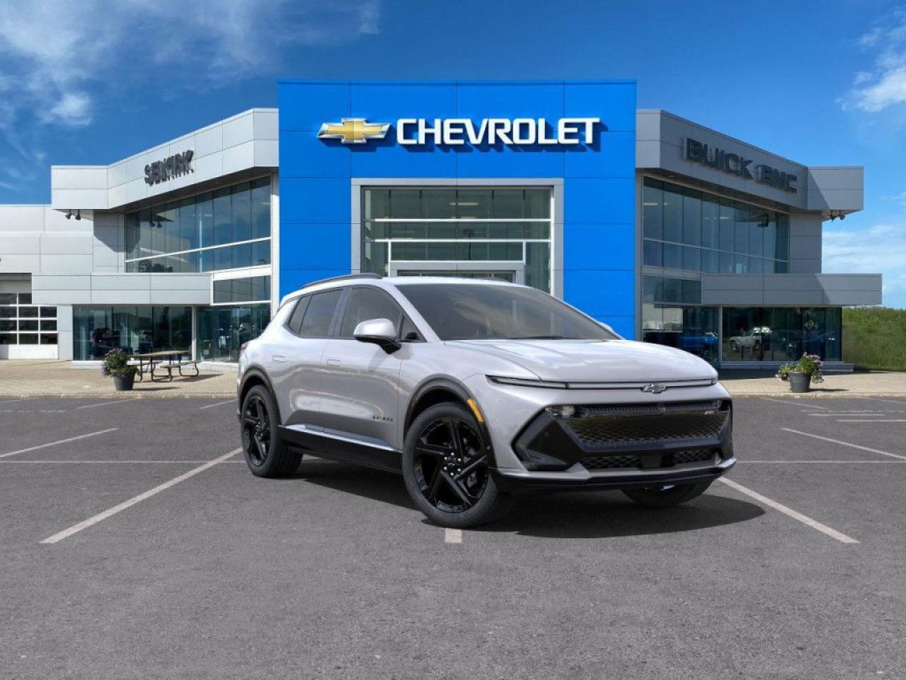 <b>Cooled Seats,  Adaptive Cruise Control,  Power Liftgate,  Blind Spot Detection,  Climate Control!</b><br> <br> <br> <br>  With plenty of cargo and passenger space, plus all the cool features you expect of a modern family vehicle, this 2025 Chevrolet Equinox EV is an easy choice for your adventure vehicle. <br> <br>This extremely competent Chevy Equinox EV is a rewarding SUV that doubles down on versatility, practicality and all-round reliability. The dazzling exterior styling is sure to turn heads, while the well-equipped interior is put together with great quality, for a relaxing ride every time. This 2025 Equinox EV is sure to be loved by the whole family.<br> <br> This sterling gray metallic SUV  has an automatic transmission.<br> <br> Our Equinox EVs trim level is RS. Standard features include adaptive cruise control, a power liftgate for rear cargo access, blind spot detection and dual-zone climate control, front ventilated and heated seats with lumbar support, remote engine start, remote start, and a 17.7inch infotainment touchscreen with Google Automotive services. Safety on the road is assured with automatic emergency braking, forward collision alert, lane keep assist with lane departure warning, front and rear park assist, and front pedestrian braking. This vehicle has been upgraded with the following features: Cooled Seats,  Adaptive Cruise Control,  Power Liftgate,  Blind Spot Detection,  Climate Control,  Android Auto,  Remote Start. <br><br> <br>To apply right now for financing use this link : <a href=https://www.selkirkchevrolet.com/pre-qualify-for-financing/ target=_blank>https://www.selkirkchevrolet.com/pre-qualify-for-financing/</a><br><br> <br/>   Incentives expire 2025-03-31.  See dealer for details. <br> <br>Selkirk Chevrolet Buick GMC Ltd carries an impressive selection of new and pre-owned cars, crossovers and SUVs. No matter what vehicle you might have in mind, weve got the perfect fit for you. If youre looking to lease your next vehicle or finance it, we have competitive specials for you. We also have an extensive collection of quality pre-owned and certified vehicles at affordable prices. Winnipeg GMC, Chevrolet and Buick shoppers can visit us in Selkirk for all their automotive needs today! We are located at 1010 MANITOBA AVE SELKIRK, MB R1A 3T7 or via phone at 204-482-1010.<br> Come by and check out our fleet of 40+ used cars and trucks and 250+ new cars and trucks for sale in Selkirk.  o~o