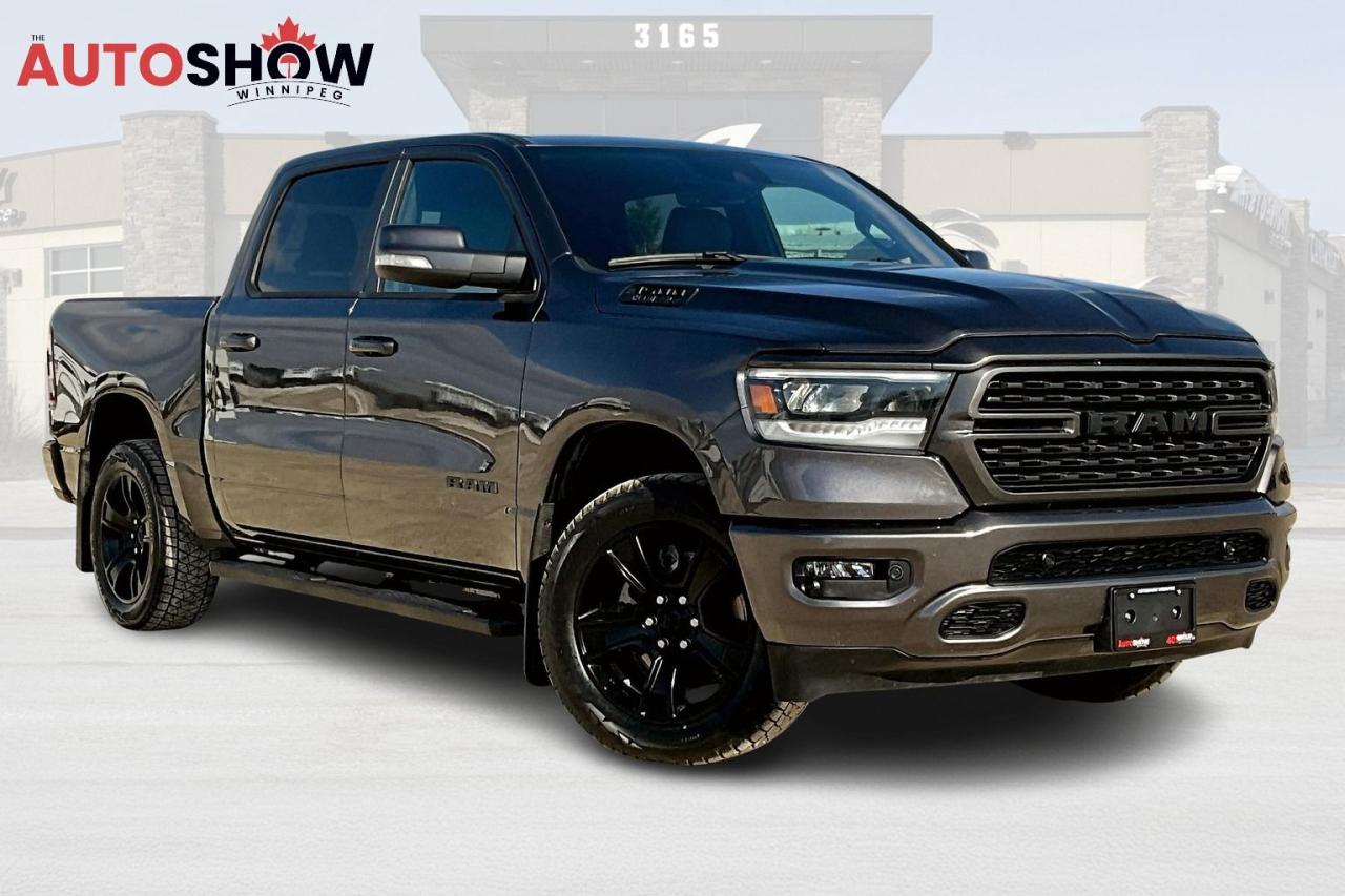 Used 2022 RAM 1500 Sport  CarPlay  Heated Leather Seats + Steering for sale in Winnipeg, MB