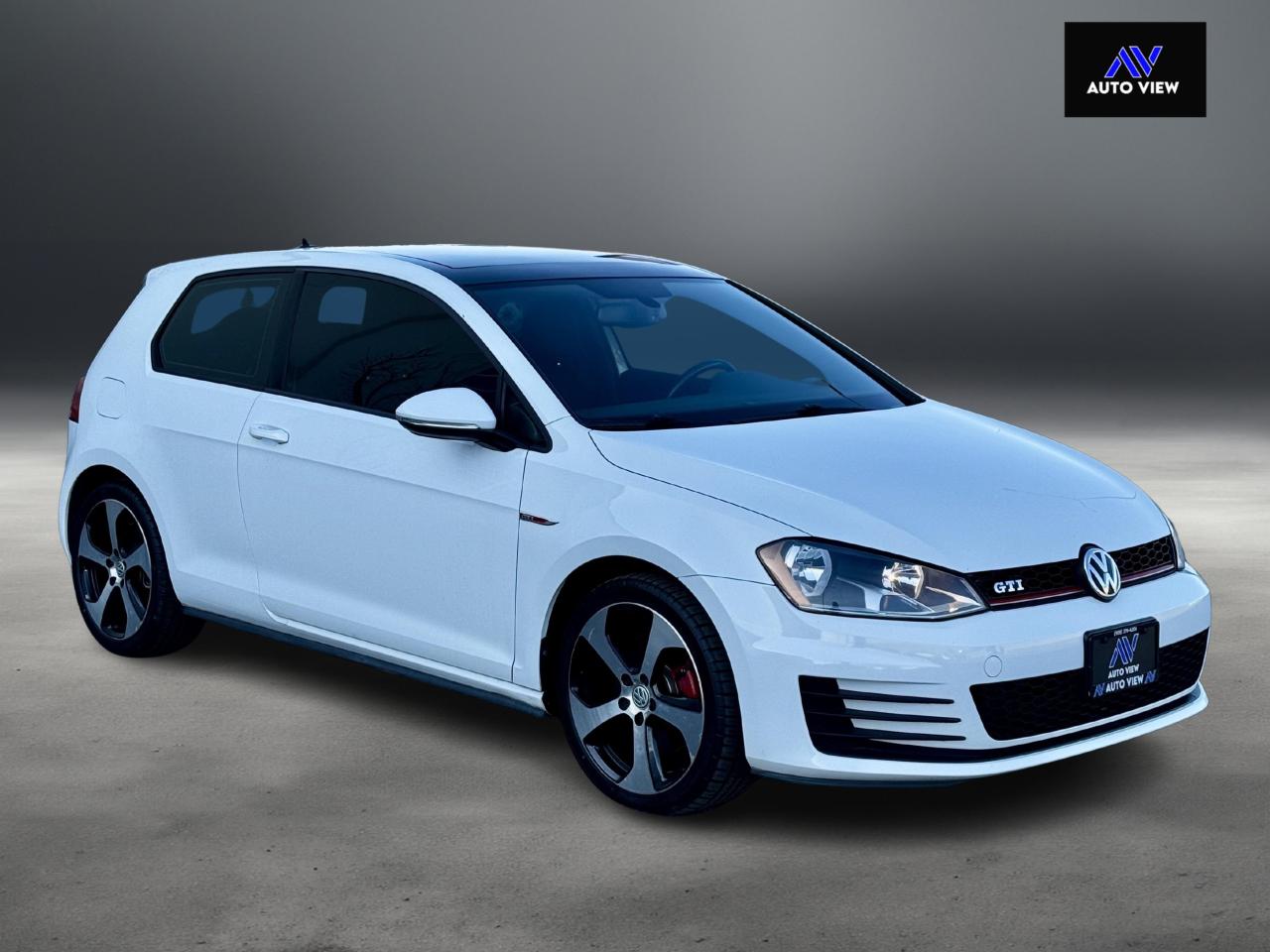 2015 Volkswagen Golf GTI Autobahn **PLAID SEATS** Photo2