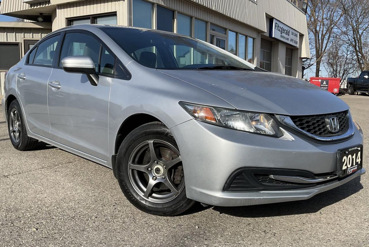 Used 2014 Honda Civic LX Sedan - ALLOYS! BLUETOOTH! HEATED SEATS! for sale in Kitchener, ON