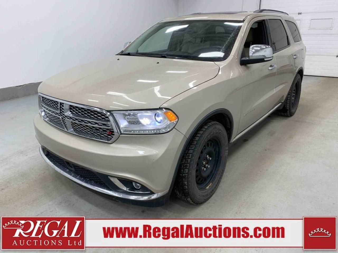 Used 2014 Dodge Durango Citadel for sale in Calgary, AB