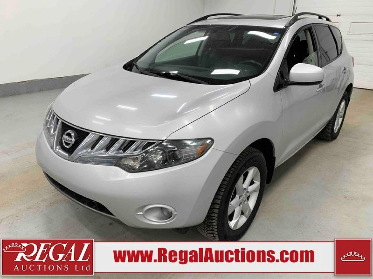 Used 2009 Nissan Murano SL for sale in Calgary, AB