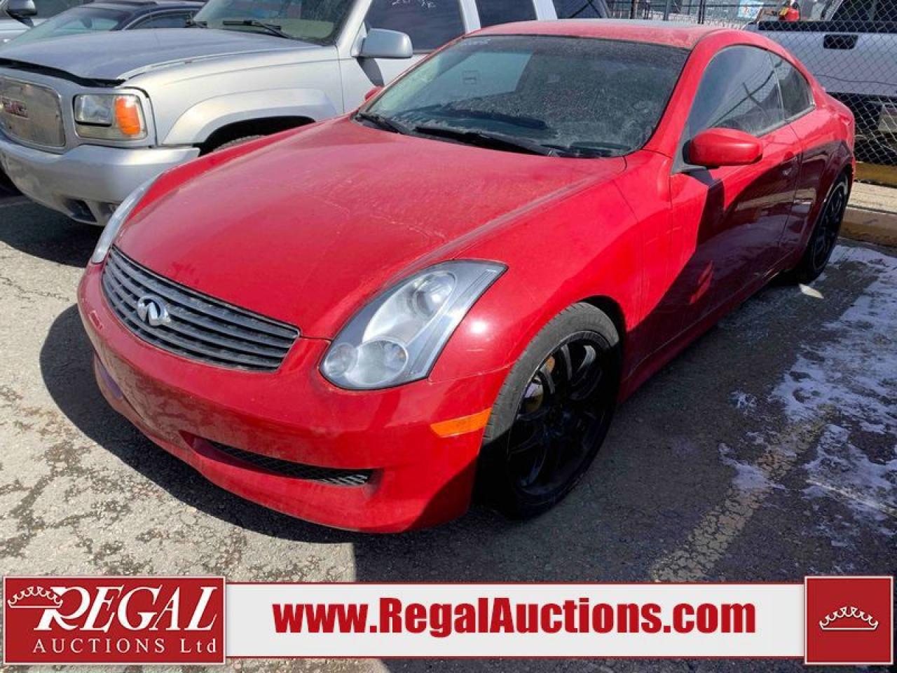 Used 2006 Infiniti G35  for sale in Calgary, AB