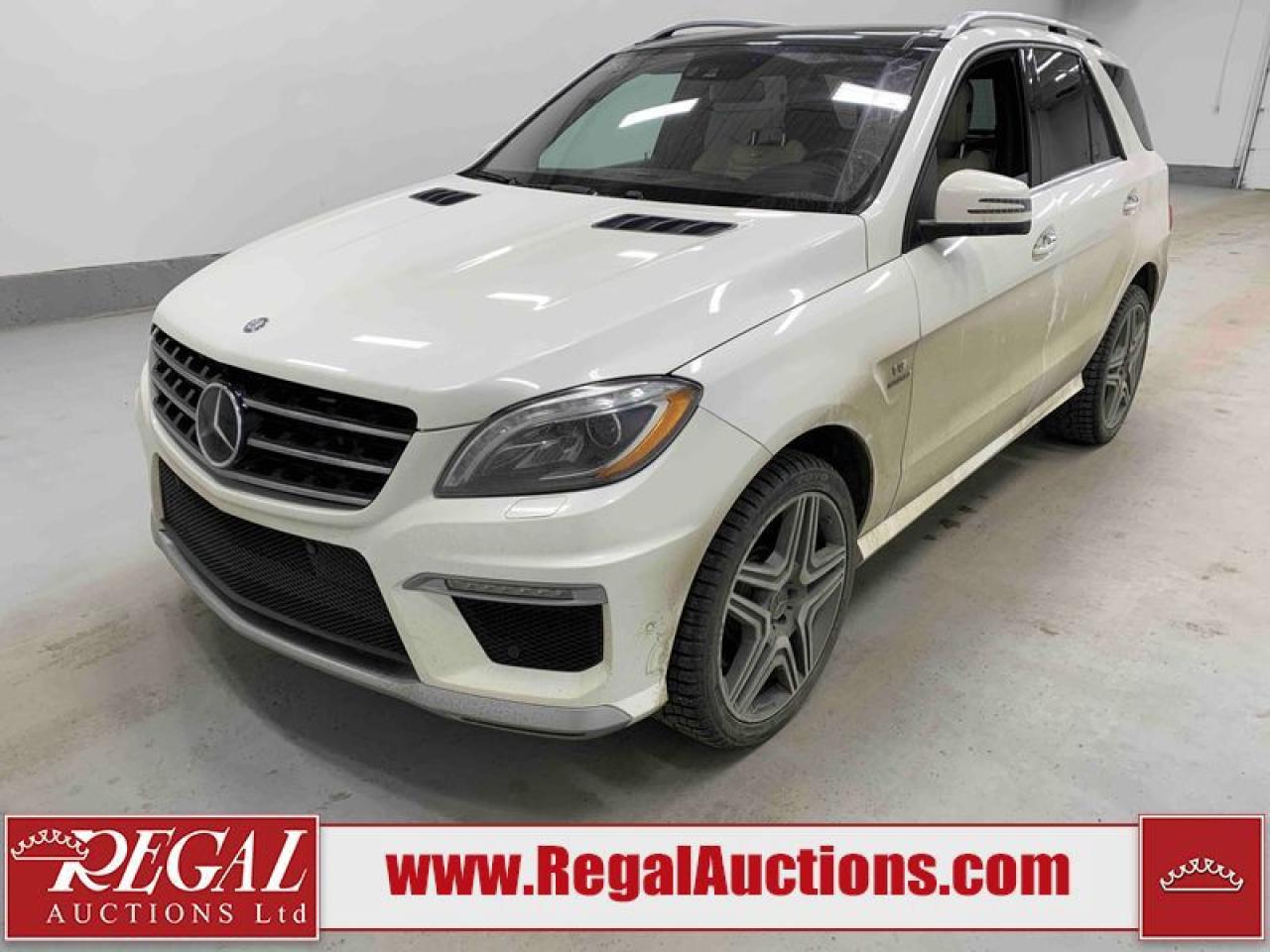 Used 2013 Mercedes-Benz ML-Class ML63AMG for sale in Calgary, AB