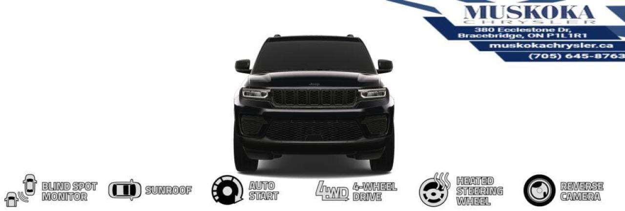 New 2025 Jeep Grand Cherokee Altitude for sale in Bracebridge, ON