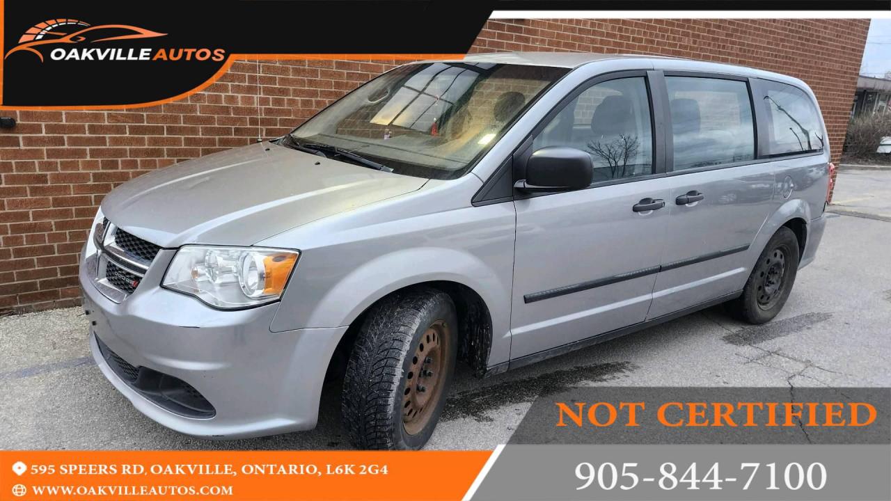 Used 2016 Dodge Grand Caravan 4dr Wgn Canada Value Package for sale in Oakville, ON