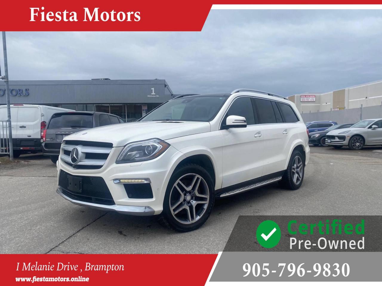 Used 2014 Mercedes-Benz GL-450 AWD, 4MATIC, FULLY LOADED, PANORAMIC SUNROOF, BLUETOOTH, BACKUP CAMERA, NAVI, ALL POWER OPTIONS! for sale in Brampton, ON