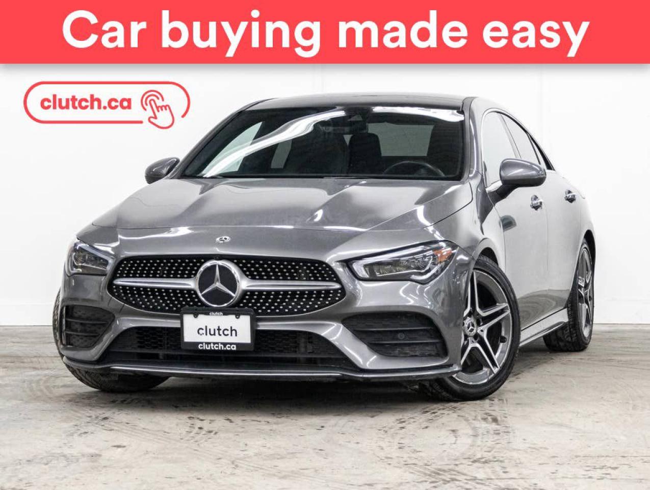 Used 2020 Mercedes-Benz CLA-Class 250 4Matic AWD w/ Apple CarPlay & Android Auto, Nav, Power Moonroof for sale in Toronto, ON