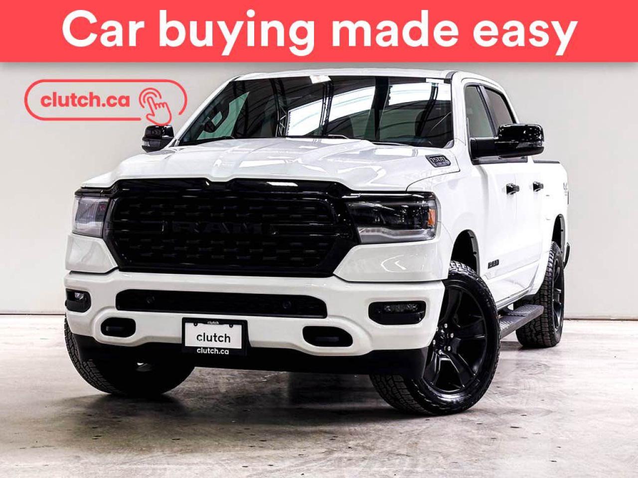 Used 2023 RAM 1500 Big Horn Night Crew Cab 4x4 w/ Apple CarPlay, Heated Front Seats, Rearview Cam for sale in Toronto, ON