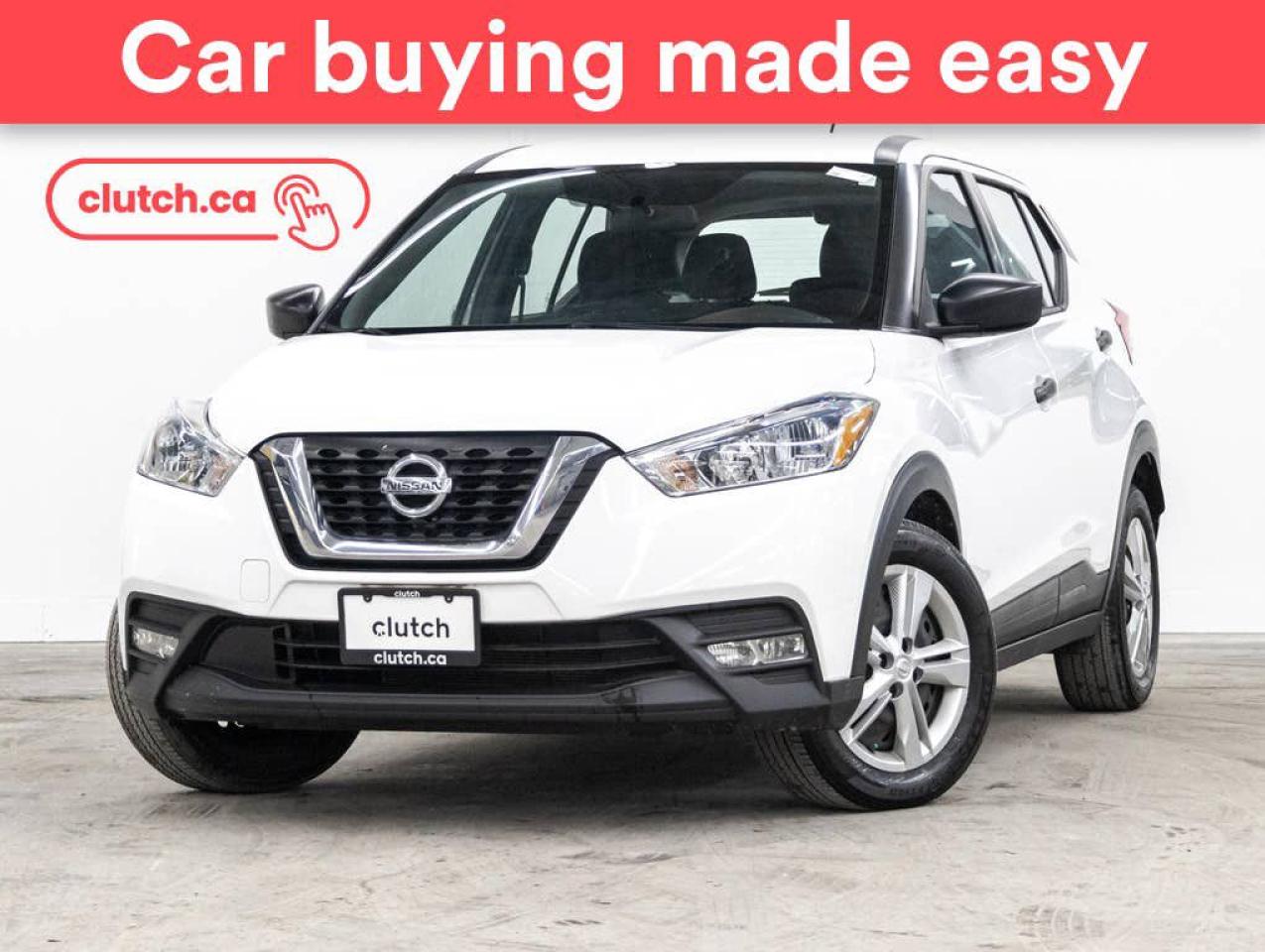 Used 2019 Nissan Kicks S w/ Rearview Cam, Bluetooth, A/C for sale in Toronto, ON